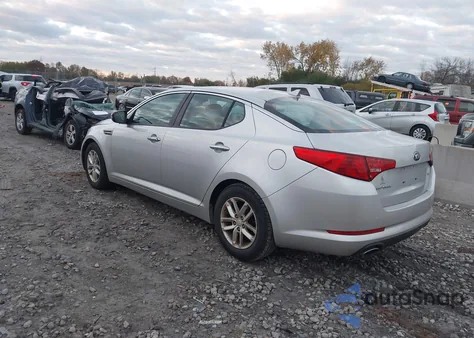 2013 Kia Optima Lx из США, поврежденный, VIN KNAGM4A75D5352602
